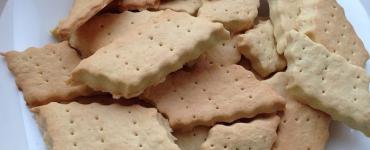 Галетне печиво - склад та калорійність, покрокові рецепти приготування в домашніх умовах