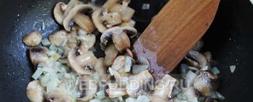 Kartulipajaroog hakkliha ja seentega ahjuretseptis hapukoorega
