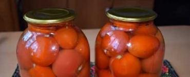 گوجه فرنگی برای زمستان - خوشمزه ترین دستور العمل ها برای کنسرو گوجه فرنگی